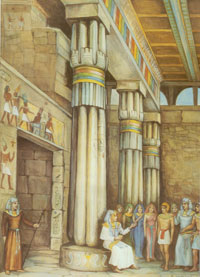 In the Pronaos of the Temple