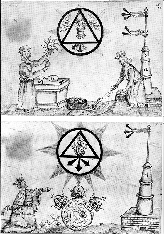 Marriage of the Red King and White Queen in Alchemy